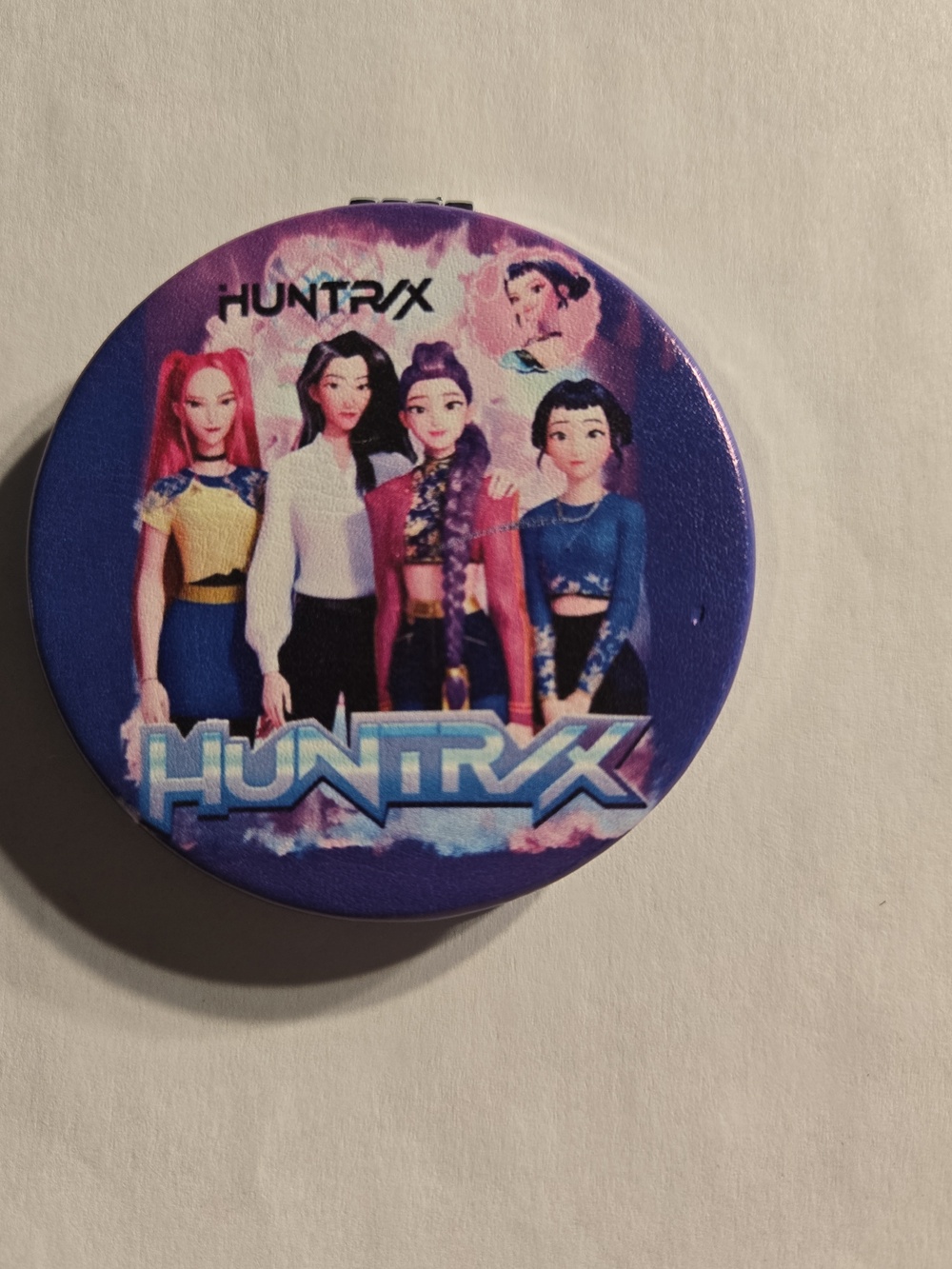 Demon Hunters K-Pop Inspired Round Mirror